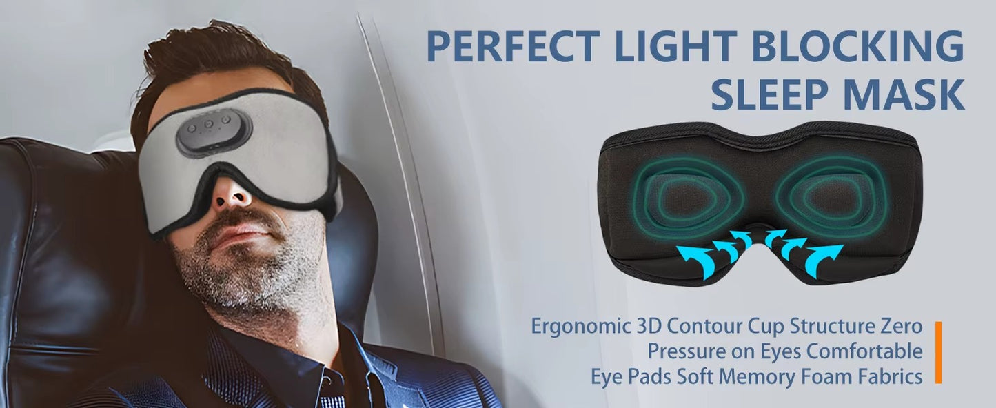 Máscara para dormir con Bluetooth