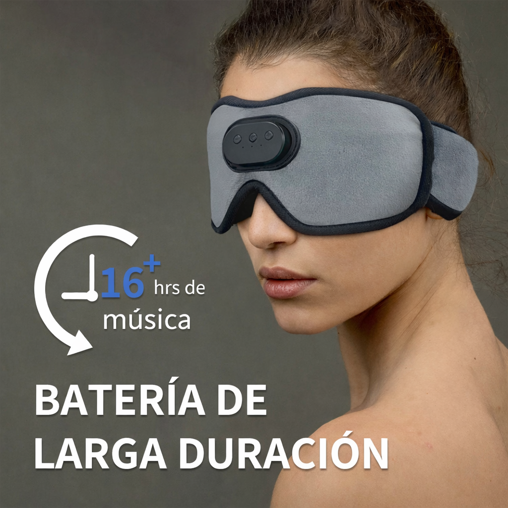 Máscara para dormir con Bluetooth