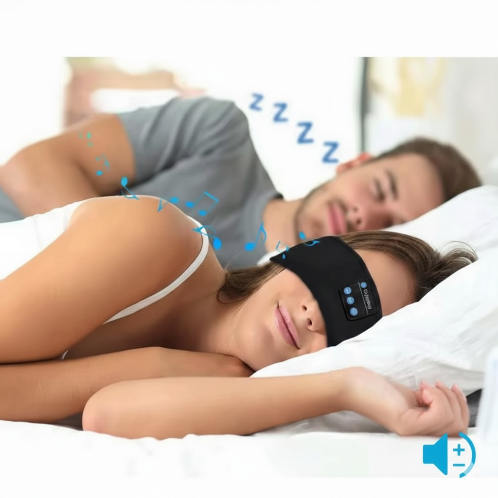 Máscara para dormir con Bluetooth