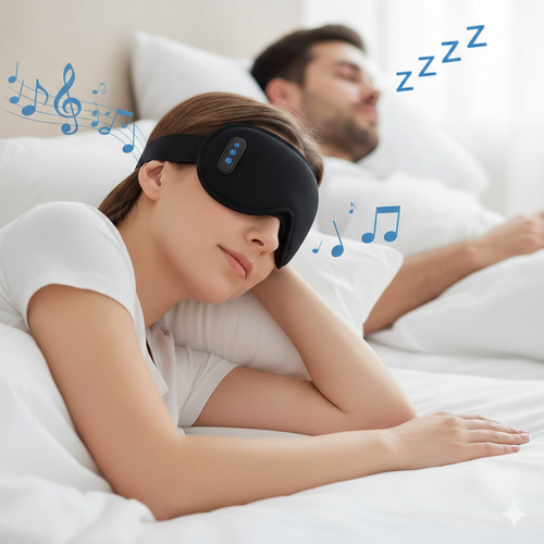Máscara para dormir con Bluetooth