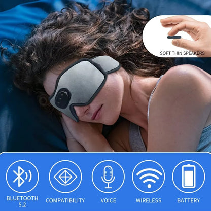 Máscara para dormir con Bluetooth