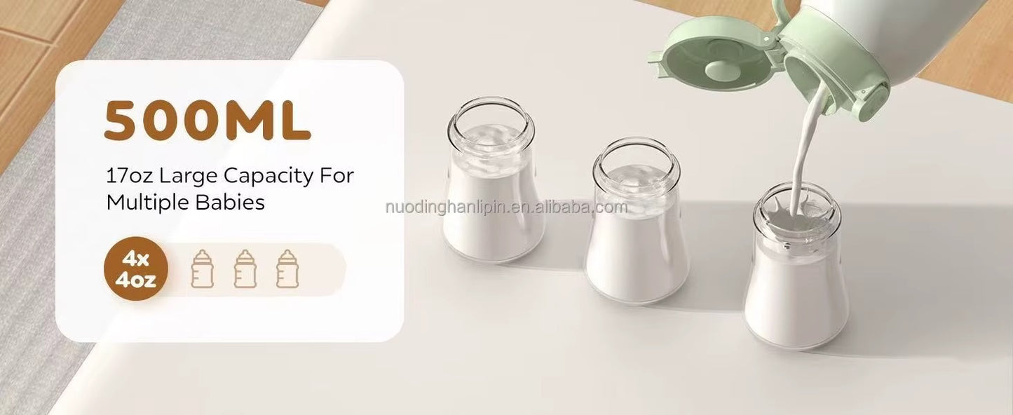 Calentador de Biberones Eléctrico Portátil - Rápido y Seguro para Bebés